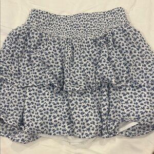 Hollister floral skirt